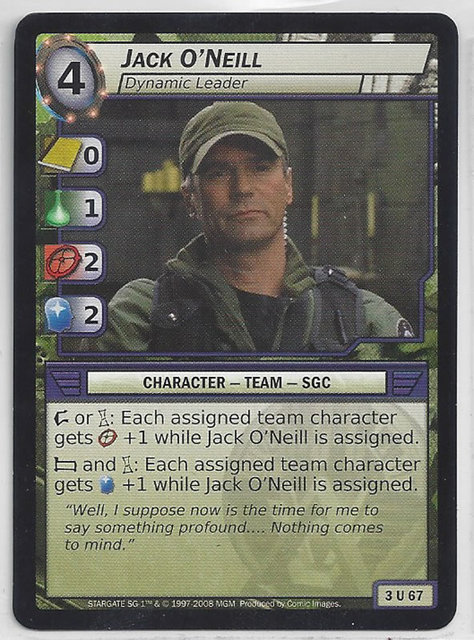 Jack ONeill, Dynamic Leader